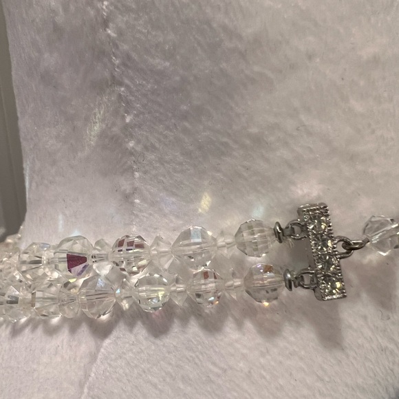 Crystal Multi Strand Necklace - Picture 5 of 8